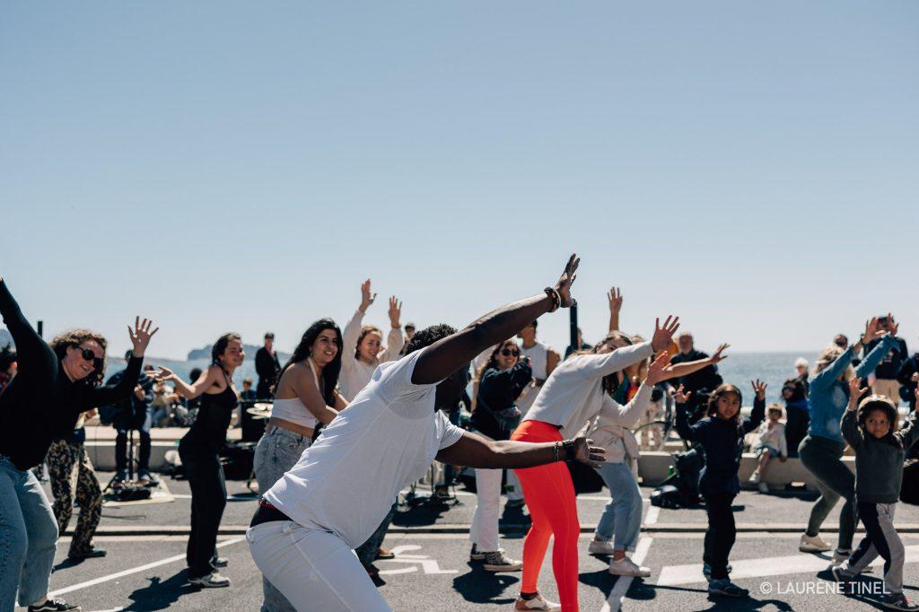 reportage photo sur la Corniche de marseille lors de l'évènement "La Voie est libre"