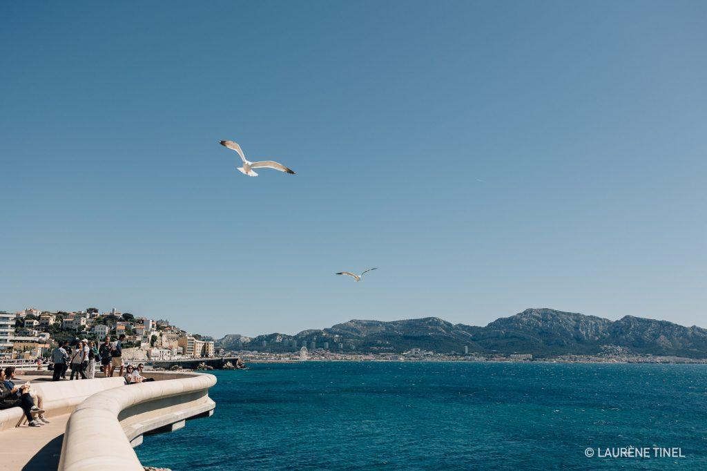 reportage photo sur la Corniche de marseille lors de l'évènement "La Voie est libre"