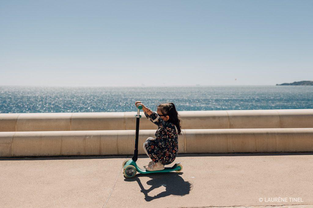 reportage photo sur la Corniche de marseille lors de l'évènement "La Voie est libre"