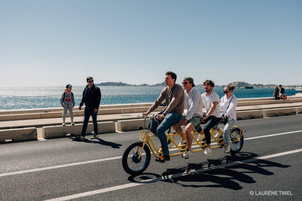 reportage photo sur la Corniche de marseille lors de l'évènement "La Voie est libre"