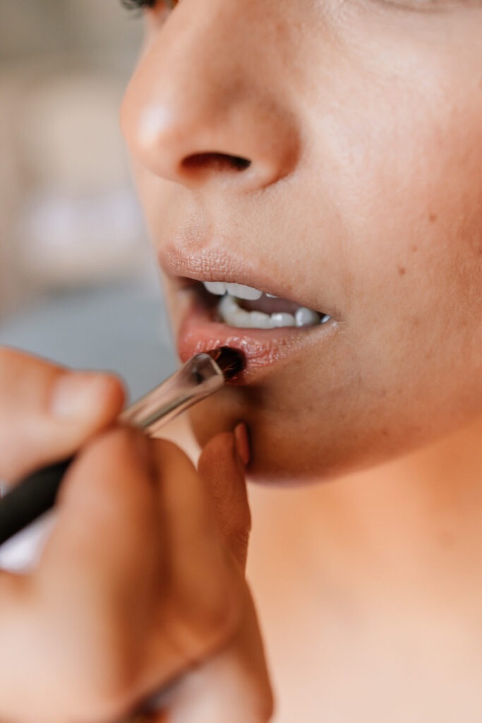 maquillage de la mariée