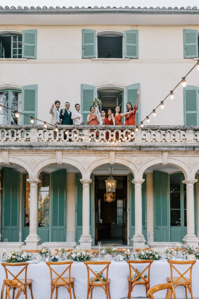 façade de la bastide de la Toursainte lieu de mariage à Marseille