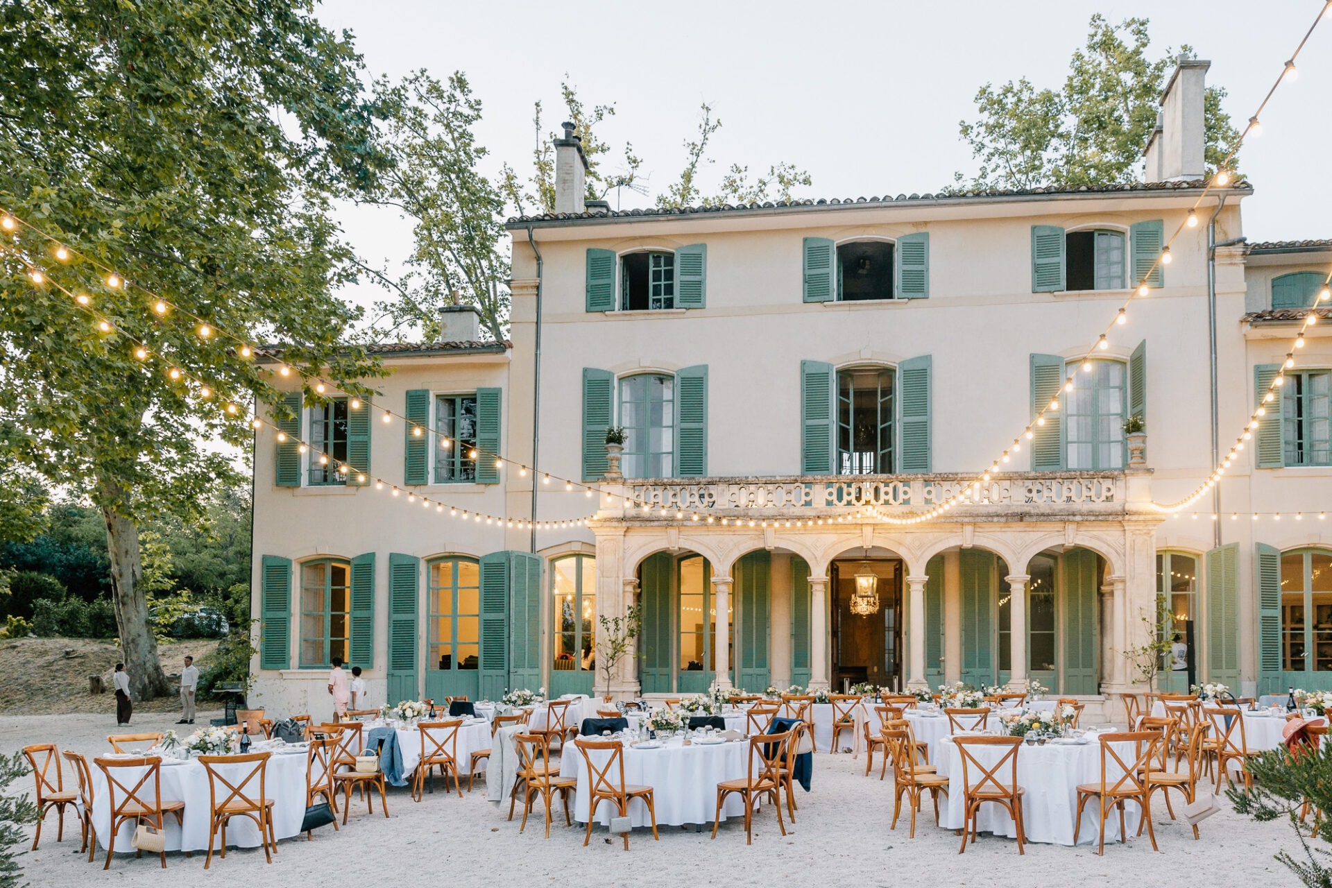 Réception de mariage à la bastide de Toursainte en Provence