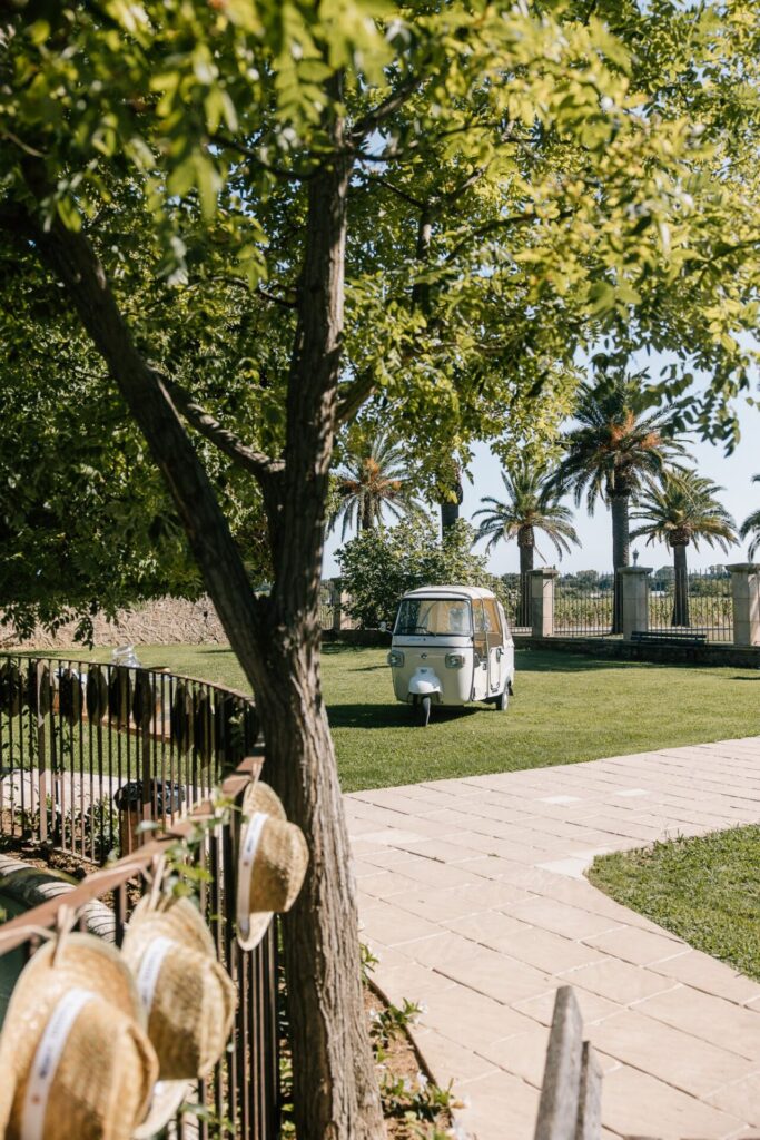 Jardin du Château des Anglades domaine de mariage