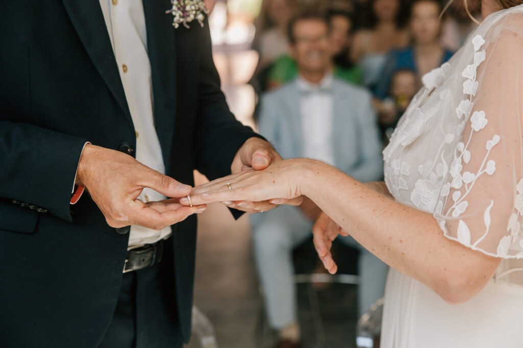 Échange des alliances mariage Hyères