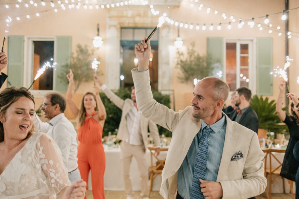 Soirée de mariage au Château des Anglades à Hyères