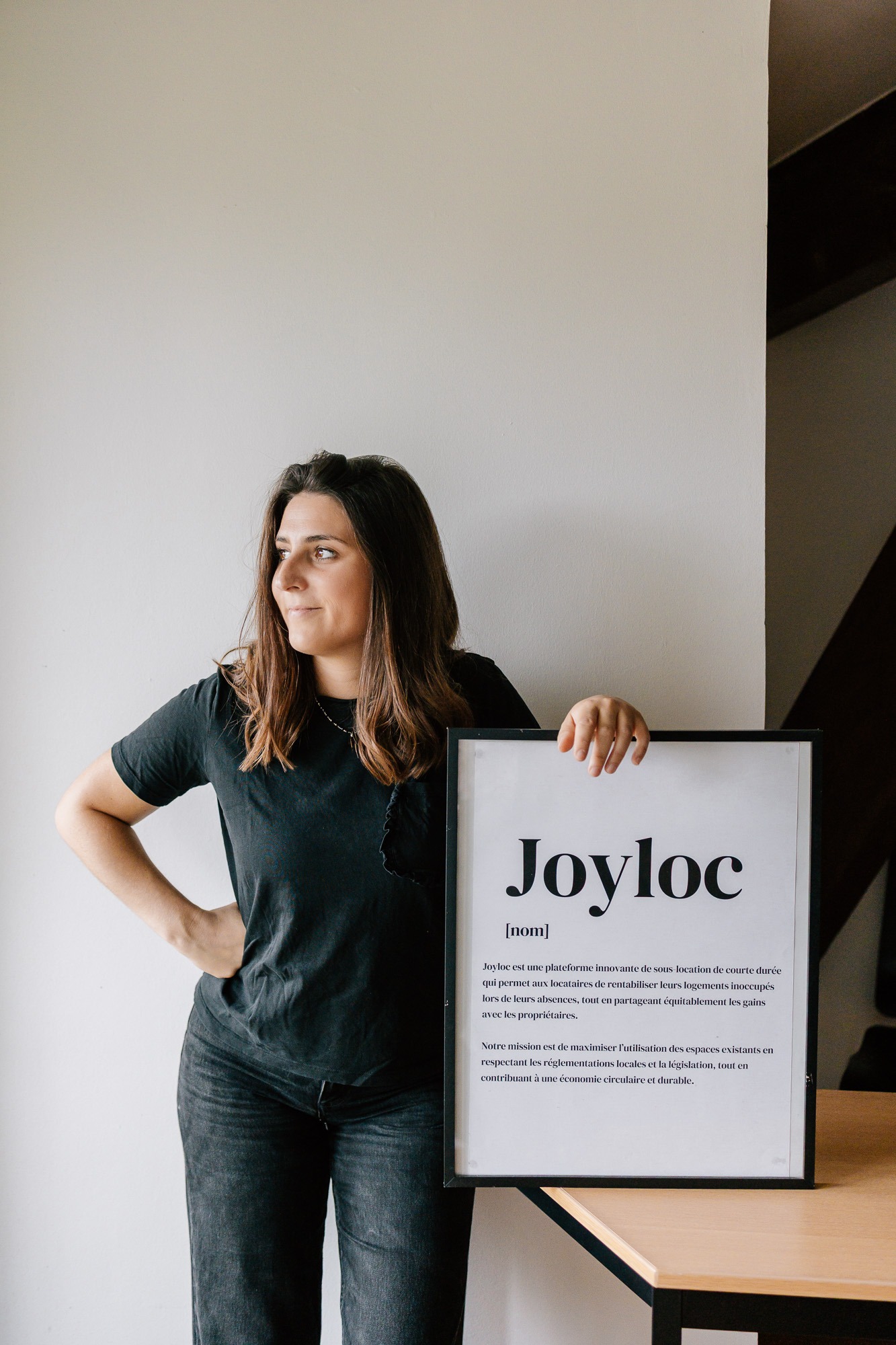 Portrait de dirigeante réalisé dans les bureaux de son entreprise